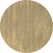 Round Machine Washable Abstract Brown Contemporary Rug, wshcon123brn