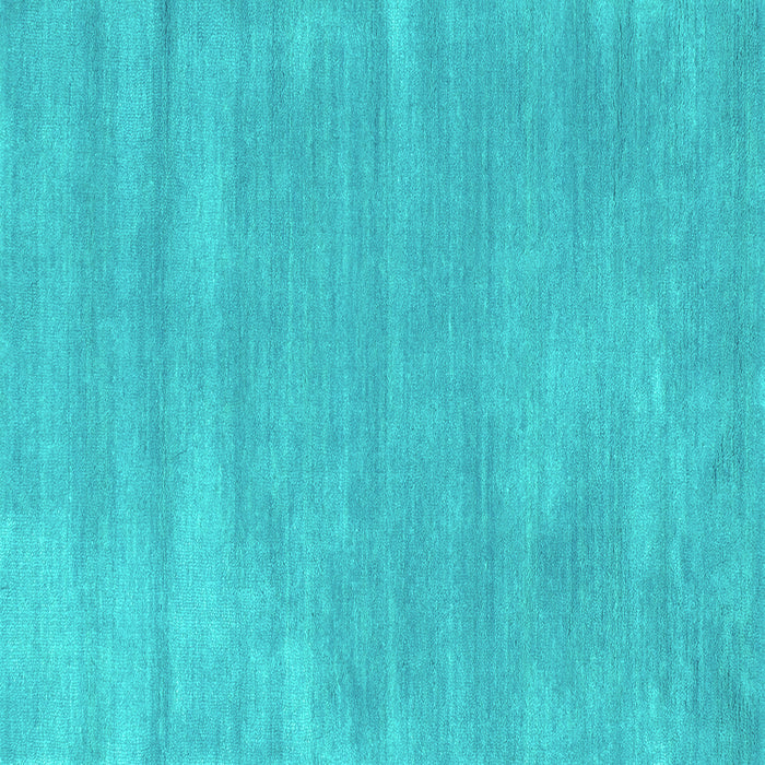 Square Machine Washable Abstract Turquoise Contemporary Area Rugs, wshcon123turq