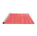 Contemporary Red Washable Rugs