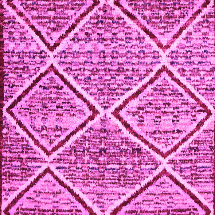 Machine Washable Abstract Pink Contemporary Rug, wshcon1240pnk
