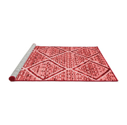Contemporary Red Washable Rugs