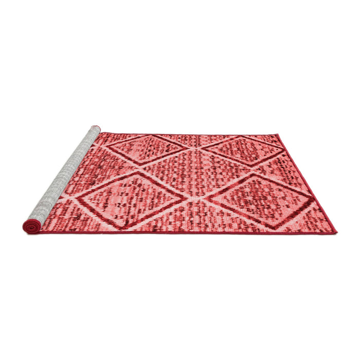 Contemporary Red Washable Rugs