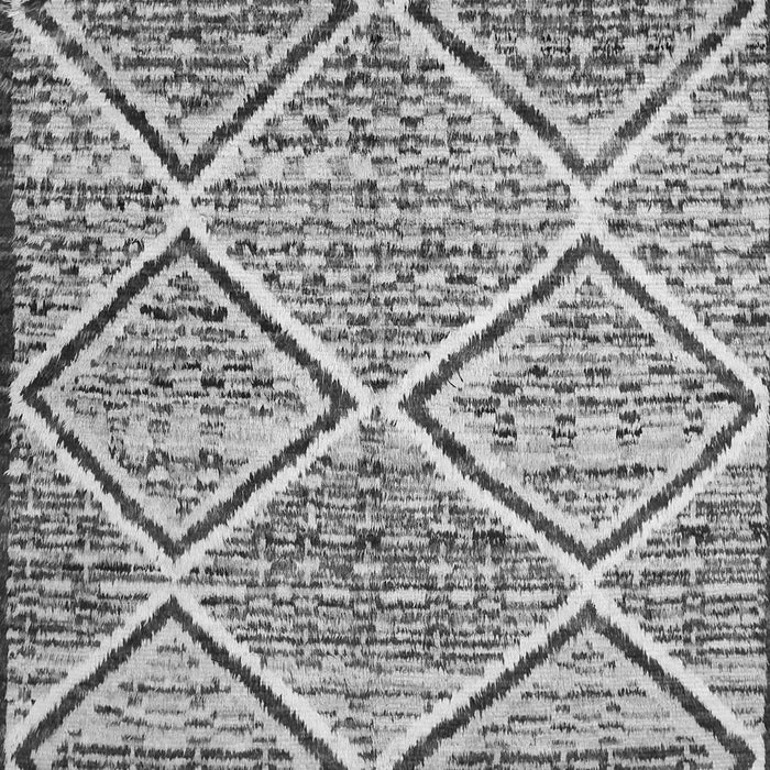 Abstract Gray Contemporary Rug, con1240gry