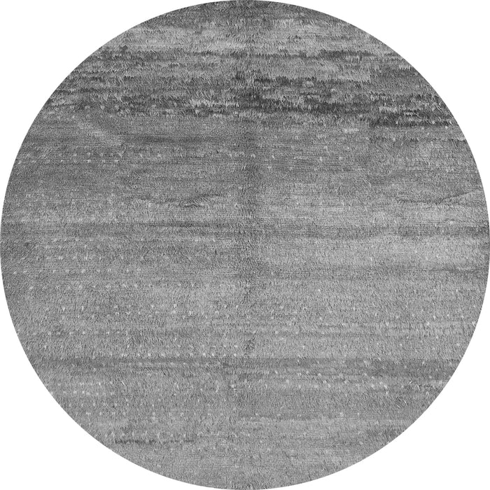 Square Abstract Gray Contemporary Rug, con1241gry