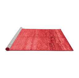 Contemporary Red Washable Rugs