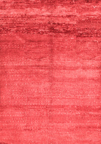 Abstract Red Contemporary Rug, con1241red