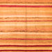 Serging Thickness of Southwestern Orange Country Rug, con1242org