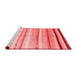 Country Red Washable Rugs