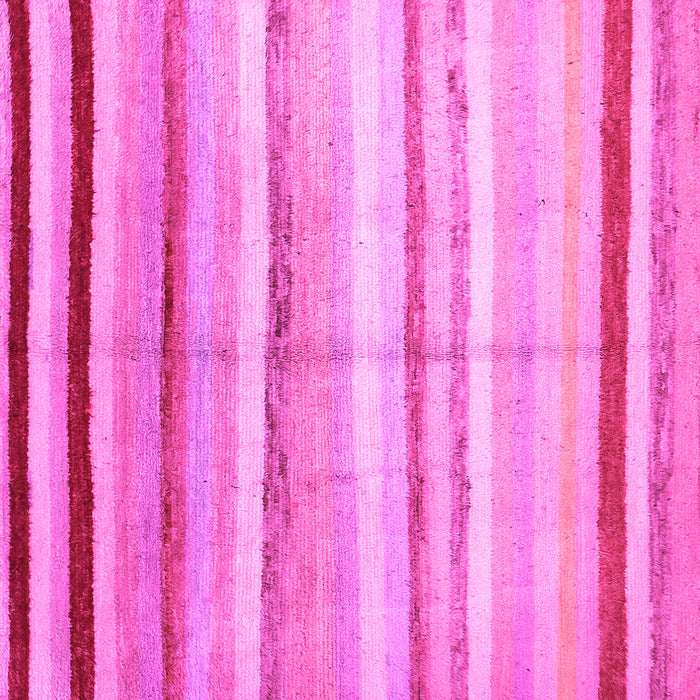 Square Machine Washable Southwestern Pink Country Rug, wshcon1242pnk