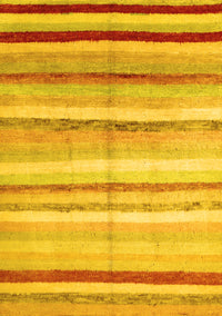 Southwestern Yellow Country Rug, con1242yw