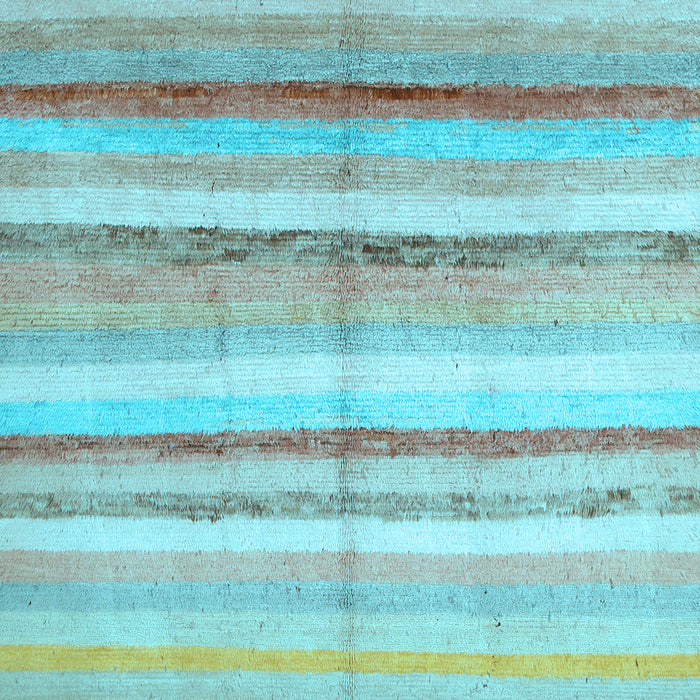 Southwestern Light Blue Country Rug, con1242lblu