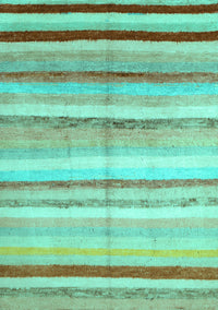 Southwestern Turquoise Country Rug, con1242turq