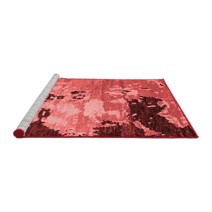 Contemporary Red Washable Rugs