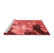 Contemporary Red Washable Rugs