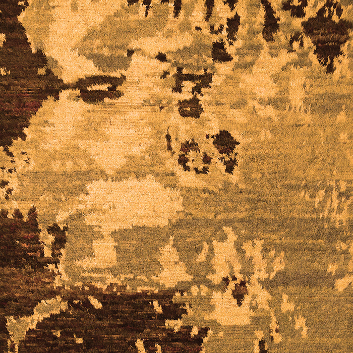 Serging Thickness of Machine Washable Abstract Orange Contemporary Area Rugs, wshcon1243org