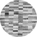 Square Abstract Gray Contemporary Rug, con1244gry