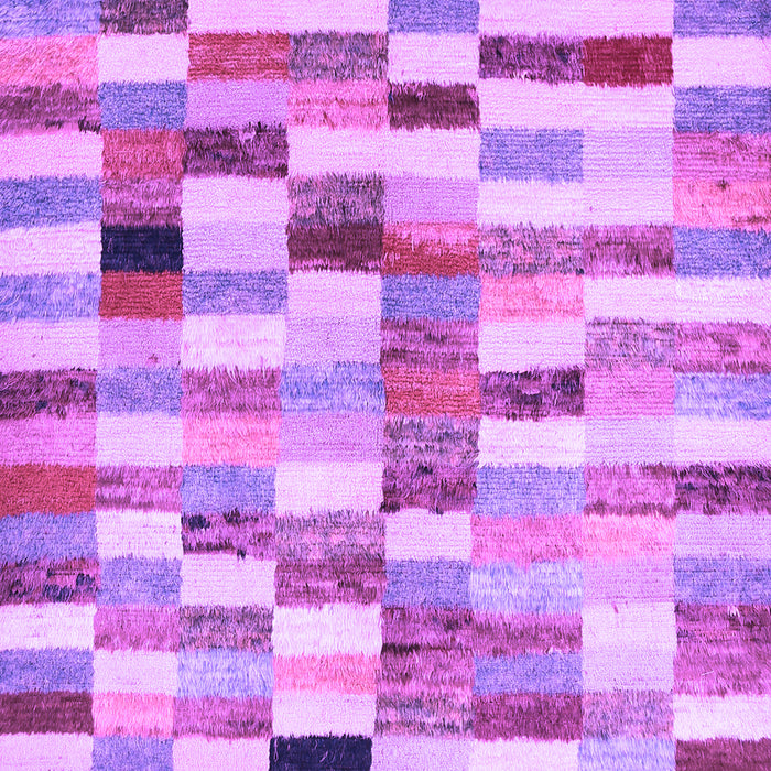 Machine Washable Abstract Purple Contemporary Area Rugs, wshcon1244pur