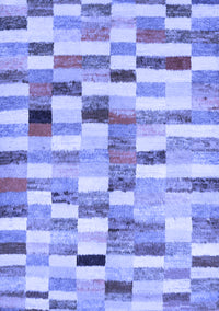 Abstract Blue Contemporary Rug, con1244blu