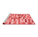 Contemporary Red Washable Rugs