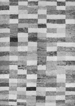 Abstract Gray Contemporary Rug, con1244gry