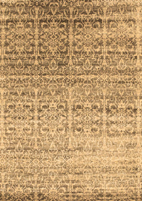 Abstract Brown Contemporary Rug, con1245brn