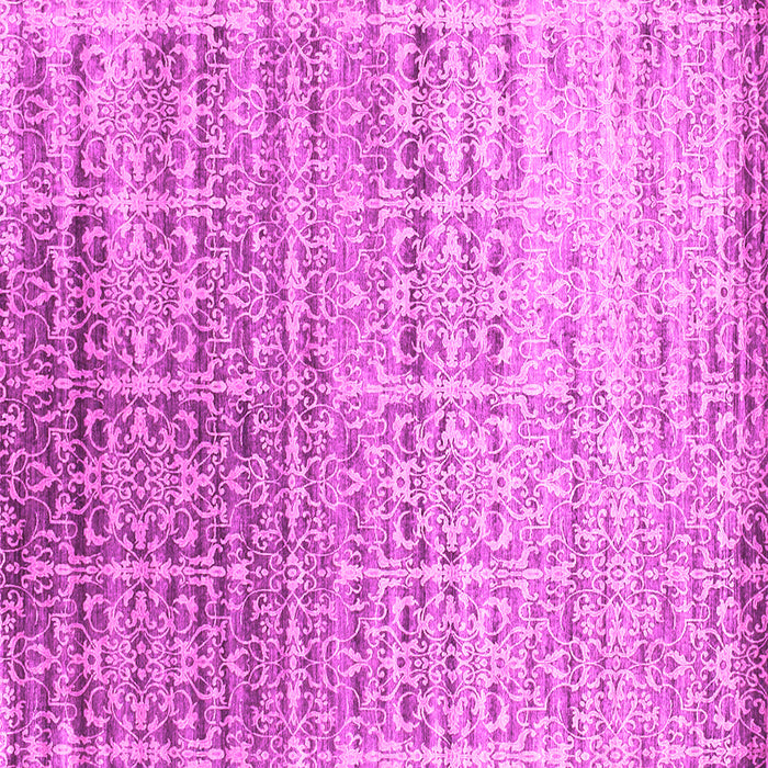 Square Abstract Pink Contemporary Rug, con1245pnk