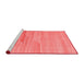 Contemporary Red Washable Rugs