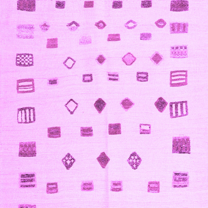 Abstract Purple Contemporary Rug, con1247pur