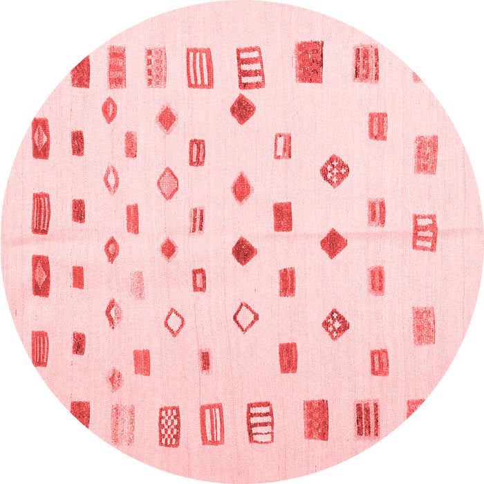 Abstract Red Contemporary Rug, con1247red