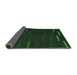 Sideview of Abstract Emerald Green Contemporary Rug, con1248emgrn