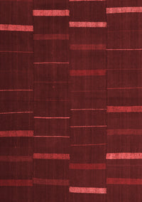 Abstract Red Contemporary Rug, con1248red