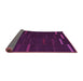 Sideview of Abstract Pink Contemporary Rug, con1248pnk