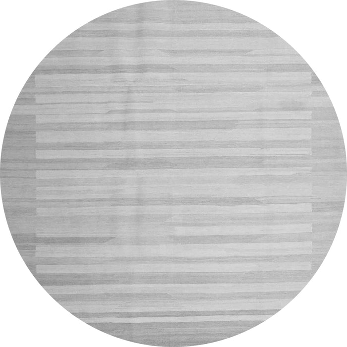 Square Abstract Gray Contemporary Rug, con1249gry