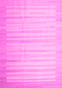 Abstract Pink Contemporary Rug, con1249pnk