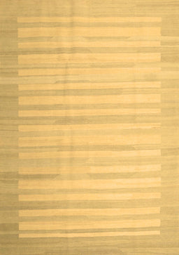 Abstract Brown Contemporary Rug, con1249brn