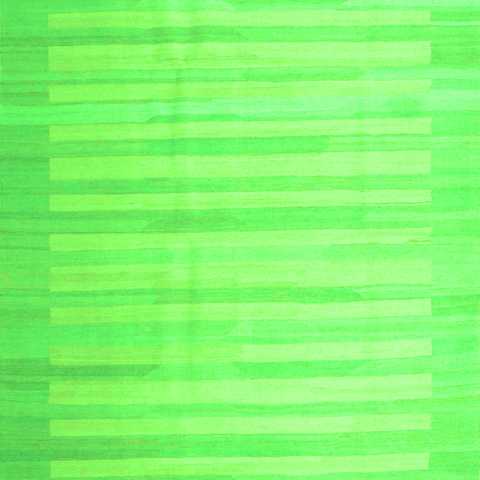 Abstract Green Contemporary Rug, con1249grn