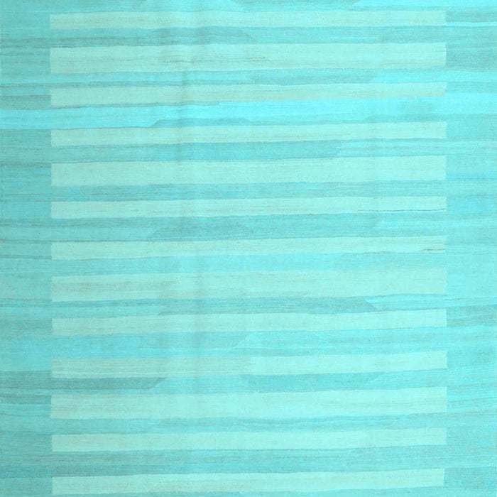 Abstract Light Blue Contemporary Rug, con1249lblu