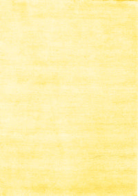 Solid Yellow Modern Rug, con124yw