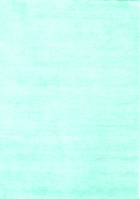 Solid Turquoise Modern Rug, con124turq