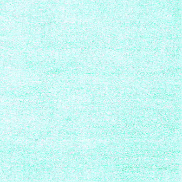 Machine Washable Solid Turquoise Modern Area Rugs, wshcon124turq