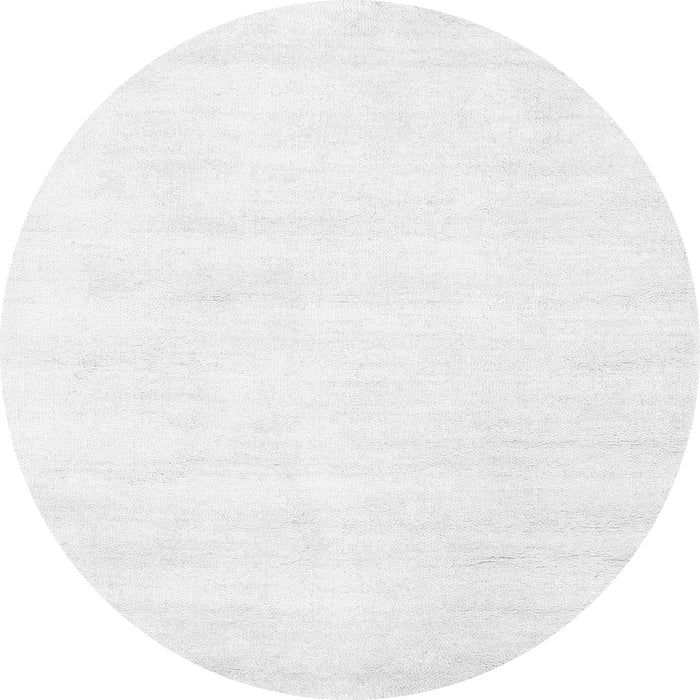 Square Solid Gray Modern Rug, con124gry