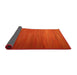 Thickness of Contemporary Red Modern Rug, con1250