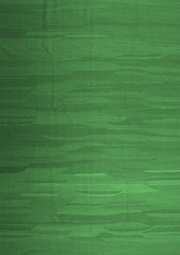 Abstract Emerald Green Contemporary Rug, con1250emgrn