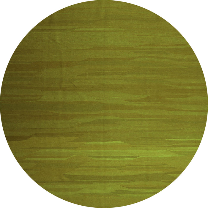Machine Washable Abstract Green Contemporary Area Rugs, wshcon1250grn