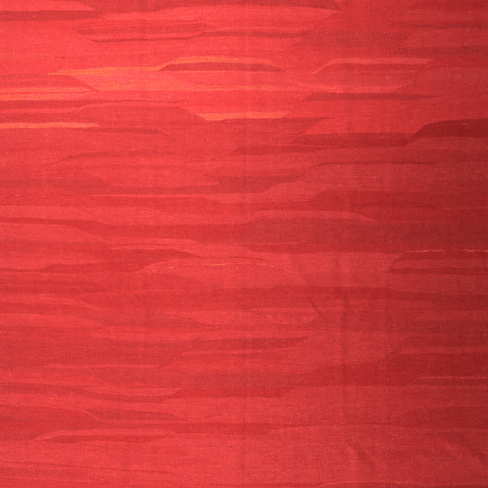 Serging Thickness of Machine Washable Abstract Orange Contemporary Area Rugs, wshcon1250org