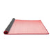 Solid Red Modern Area Rugs