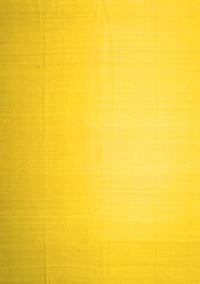 Solid Yellow Modern Rug, con1251yw