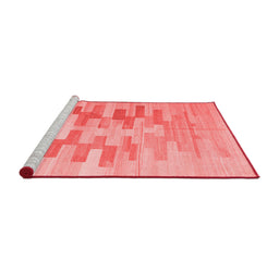 Contemporary Red Washable Rugs