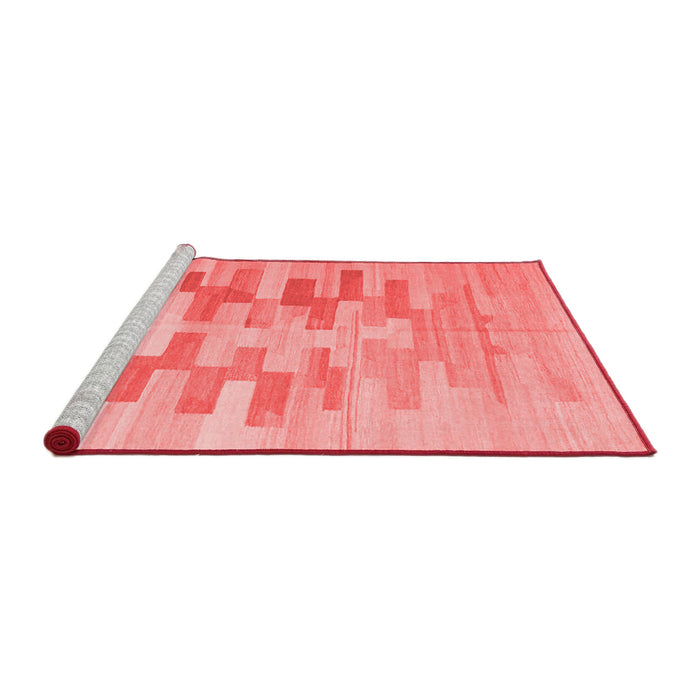 Contemporary Red Washable Rugs