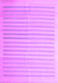 Abstract Purple Contemporary Rug, con1253pur